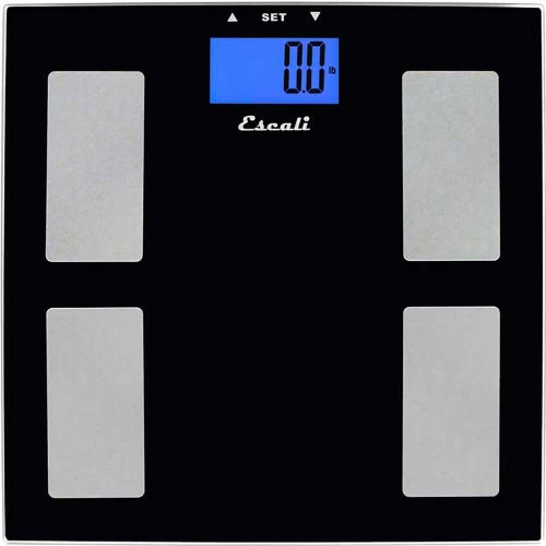 Escali USHM180G Digital Health Monitor Bathroom Scale, 400lb x 0.2lb/180kg x 0.1kg, Glass 3 Escali USHM180G Digital Health Monitor Bathroom Scale, 400lb x 0.2lb/180kg x 0.1kg, Glass